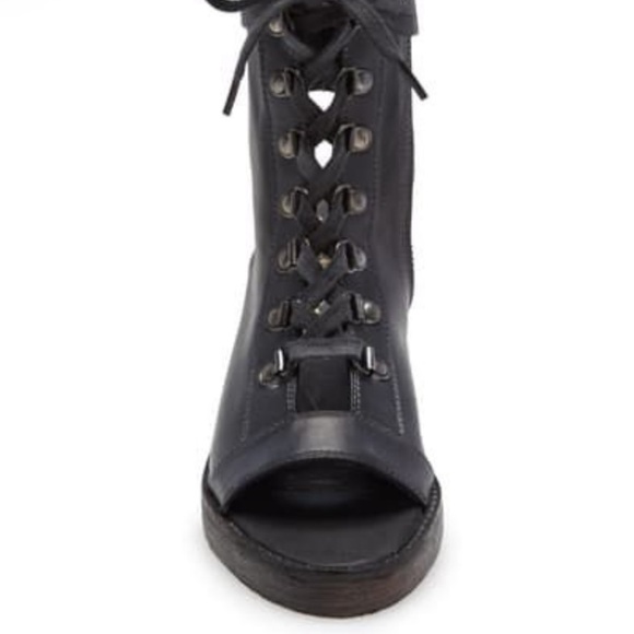 Free People | City Of Lights Open Toe Booties 37 - Picture 6 of 9